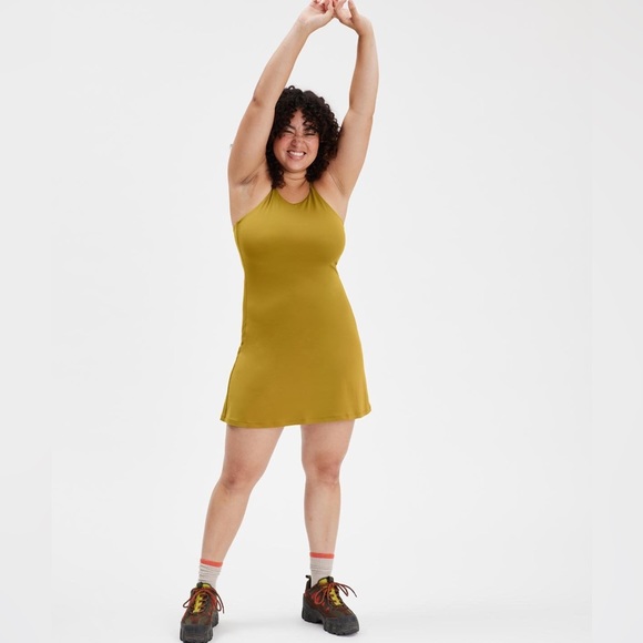 Girlfriend Collective Naomi Workout Dress in Saturn NWT - Picture 2 of 12